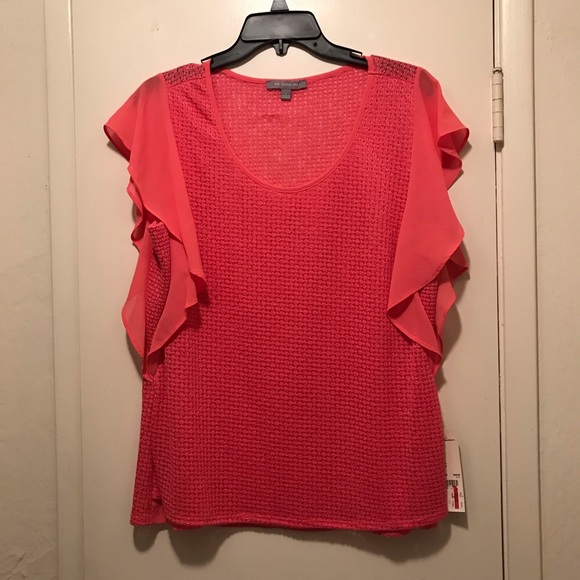 NY Collection Tops - ❤️🆕 NWT NY Collection 🦋 Sleeve Blouse